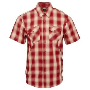 💣💥 CLEAROUT: NWT Dixxon Bamboo Plaid‎ Short Sleeve Shirt